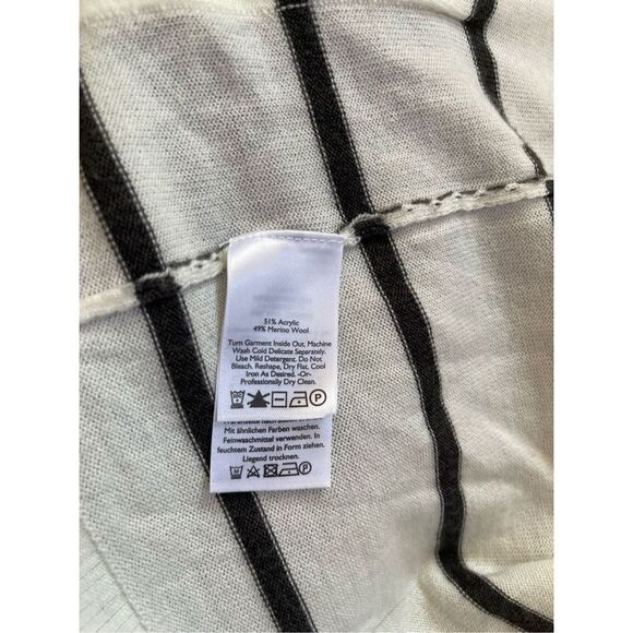 Eddie Bauer wool striped cardigan size x small - Picture 6 of 6